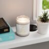 Scented Soy Candle - Boss Bloom | Aromatherapy Gift, Home Décor, Relaxation, Office Essentials, Self-Care, Motivational